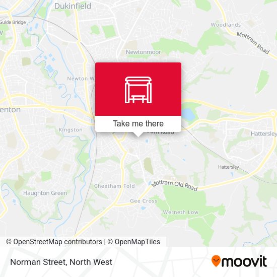 Norman Street map