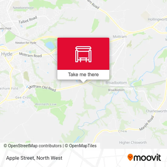 Apple Street map
