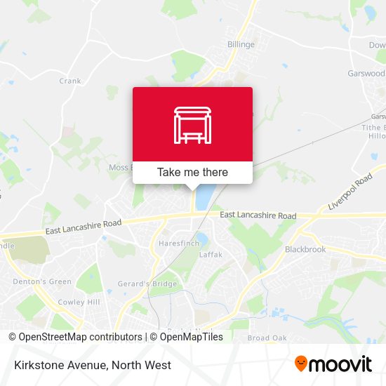 Kirkstone Avenue map