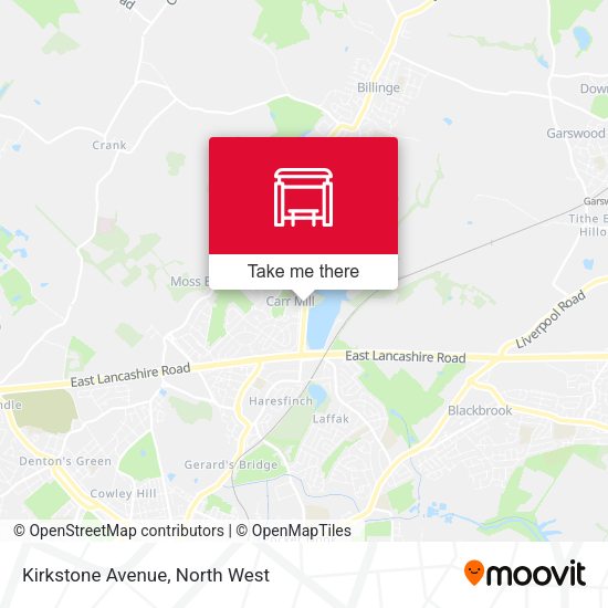 Kirkstone Avenue map