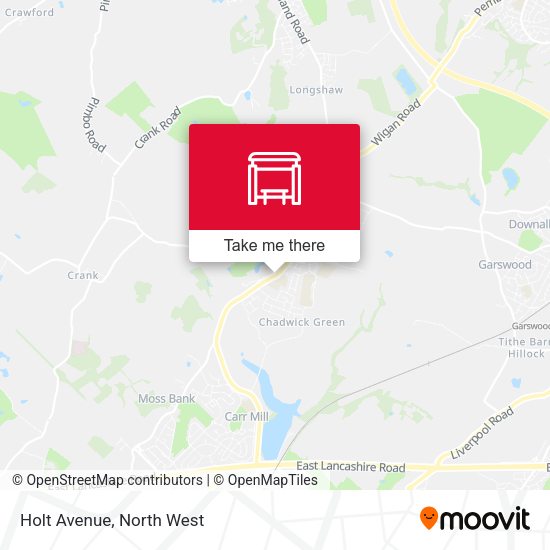 Holt Avenue map
