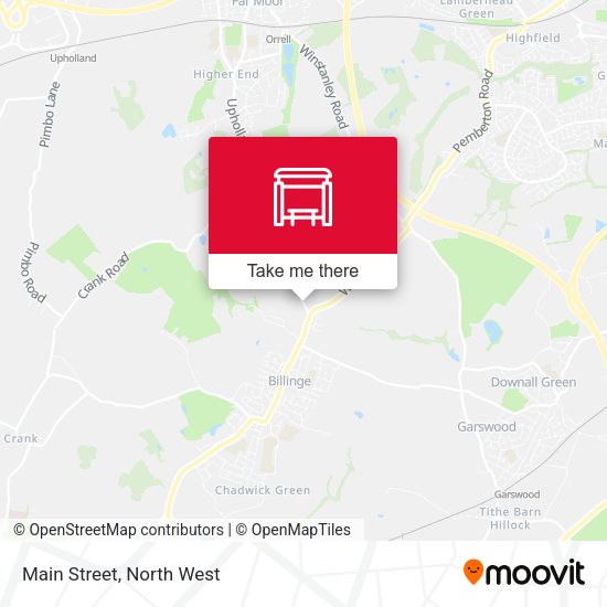 Main Street map