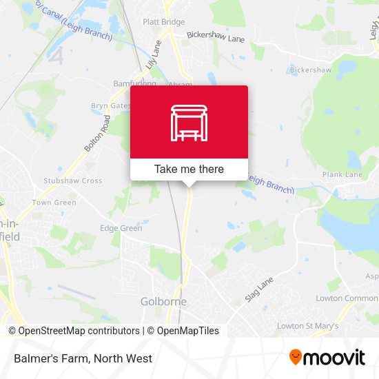 Balmer's Farm map