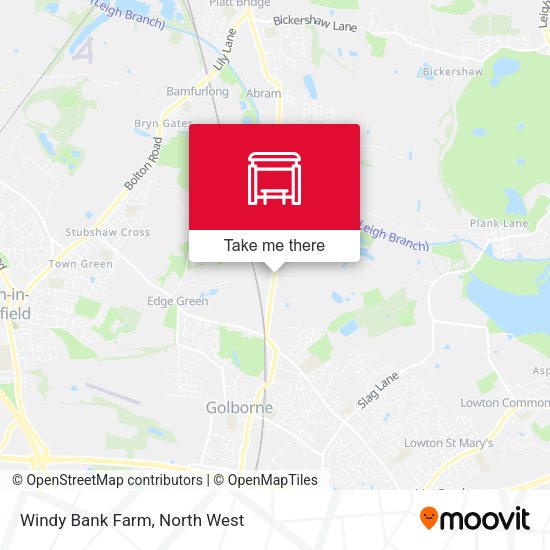 Windy Bank Farm map