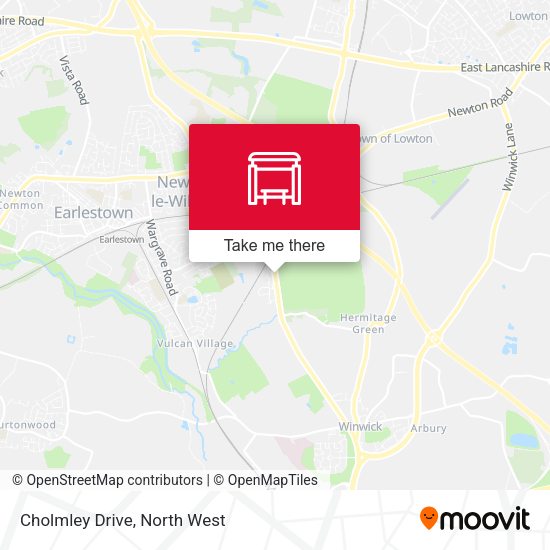Cholmley Drive map