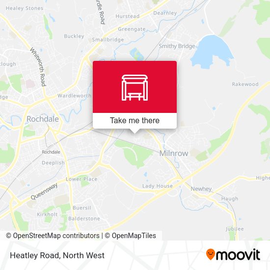 Heatley Road map