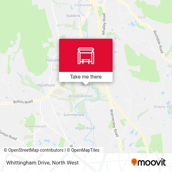 Whittingham Drive map