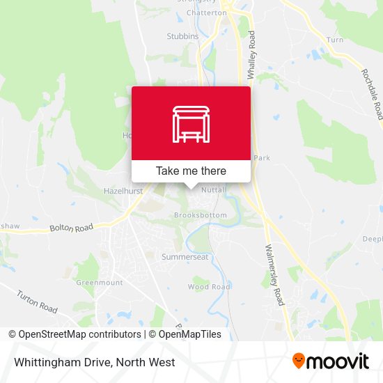 Whittingham Drive map