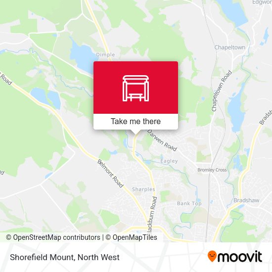 Shorefield Mount map