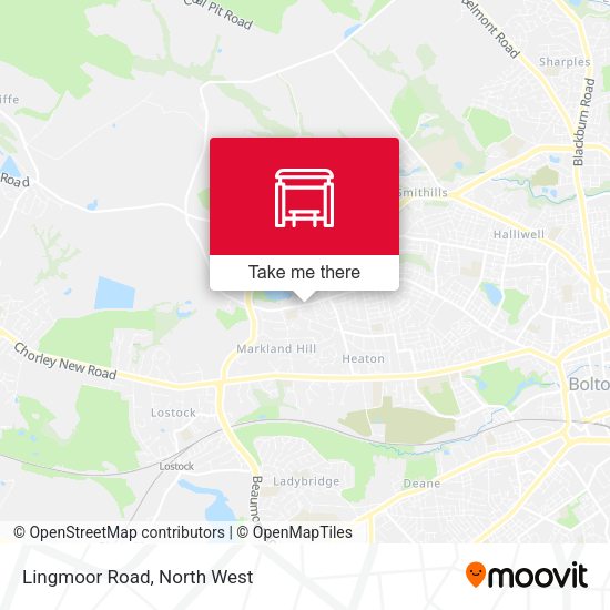 Lingmoor Road map