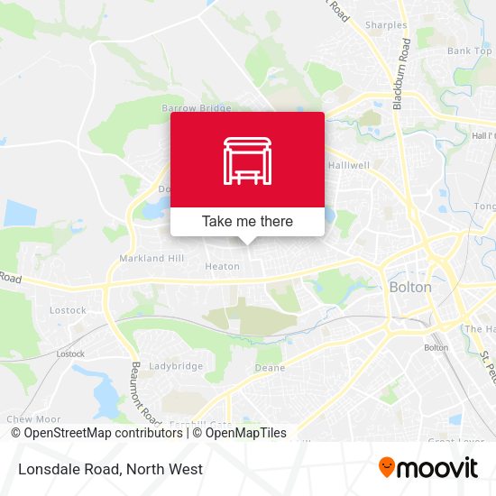 Lonsdale Road map