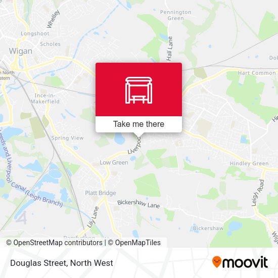 Douglas Street map