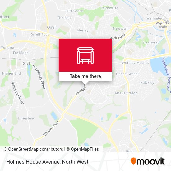 Holmes House Avenue map