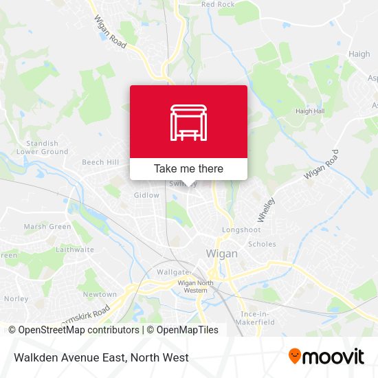 Walkden Avenue East map