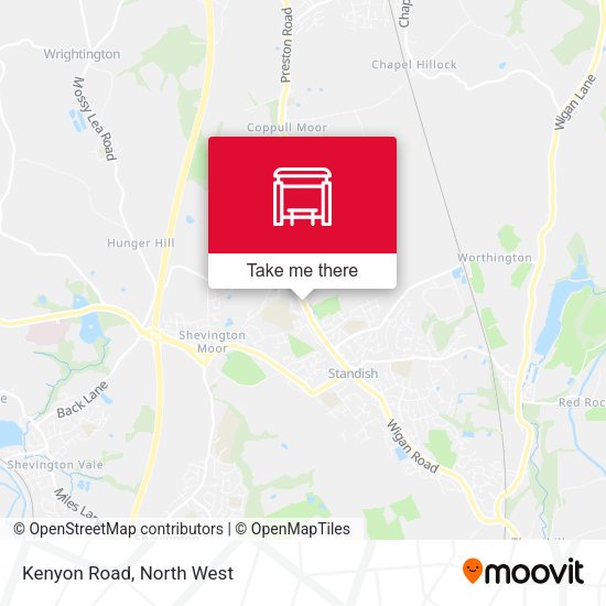 Kenyon Road map