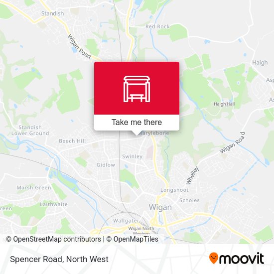 Spencer Road map