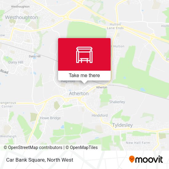 Car Bank Square map