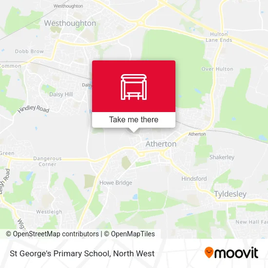 St George's Primary School map