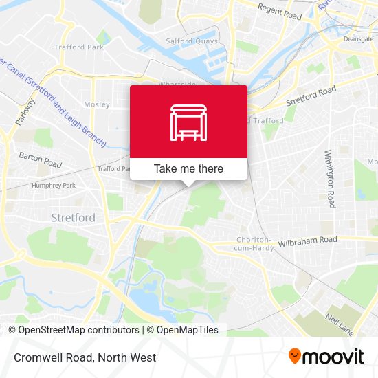 Cromwell Road map