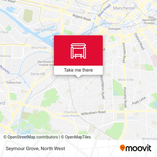 Seymour Grove map