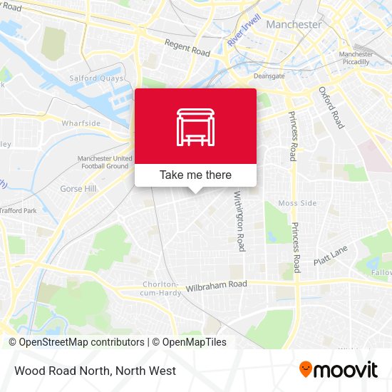 Wood Road North map