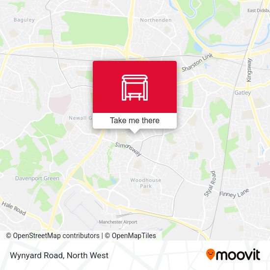 Wynyard Road map