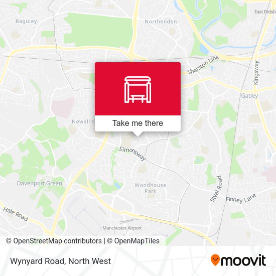 Wynyard Road map