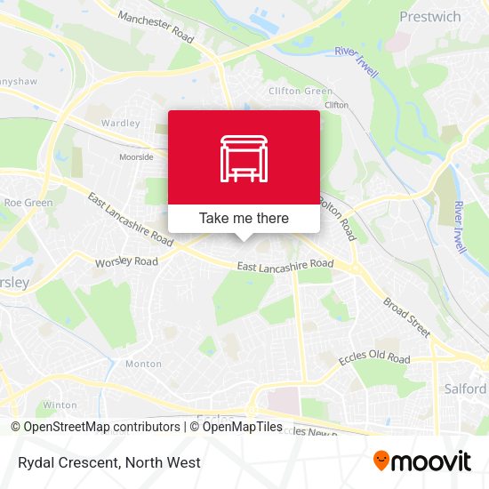 Rydal Crescent map