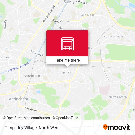 Timperley Village map