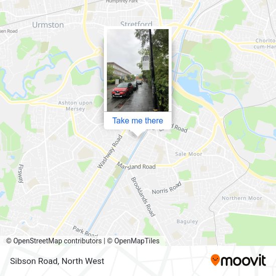 Sibson Road map