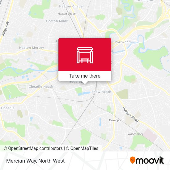 Mercian Way map