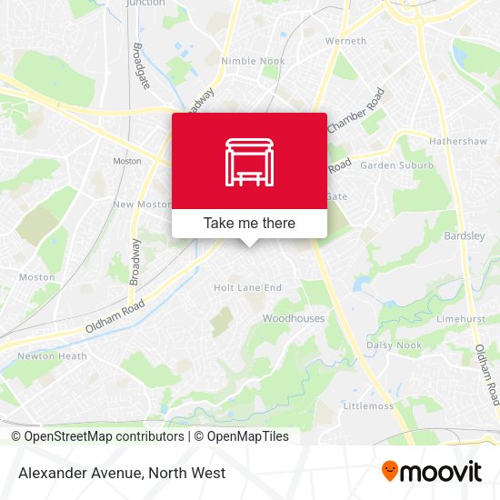 Alexander Avenue map