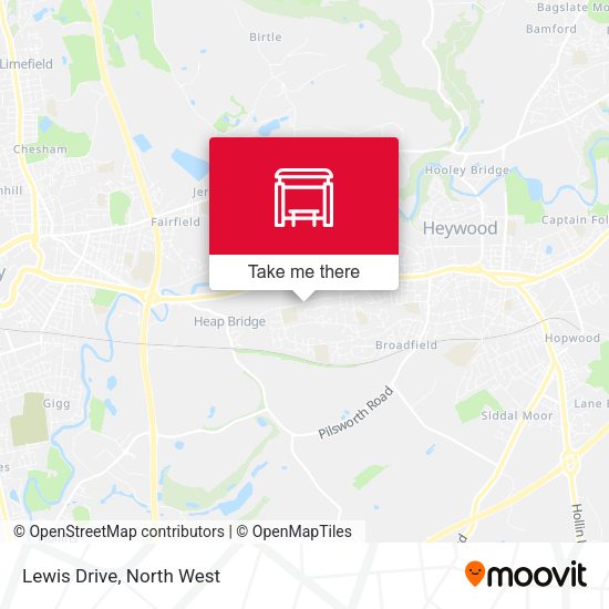 Lewis Drive map