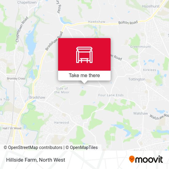 Hillside Farm map