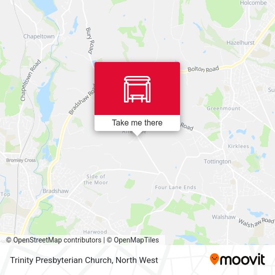 Trinity Presbyterian Church map