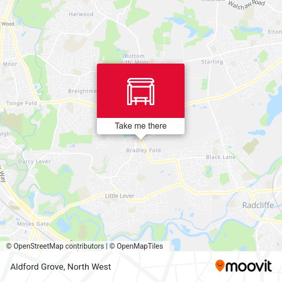 Aldford Grove map
