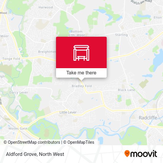 Aldford Grove map