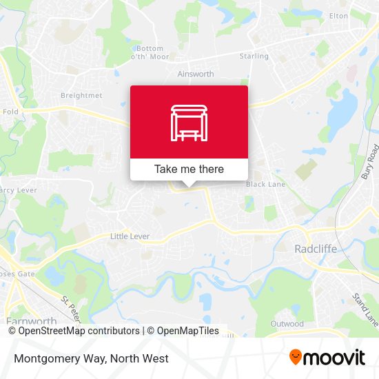 Montgomery Way map