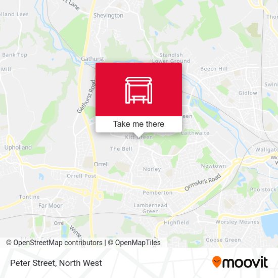 Peter Street map