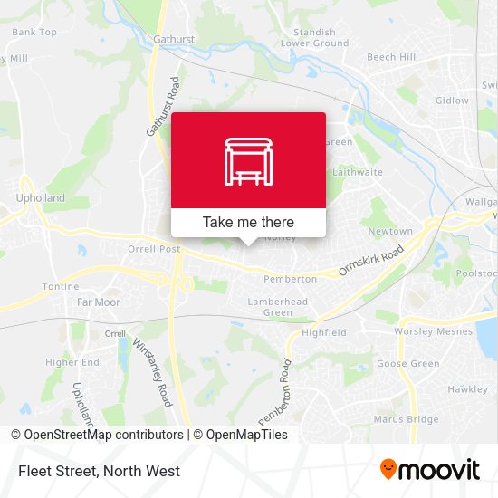 Fleet Street map