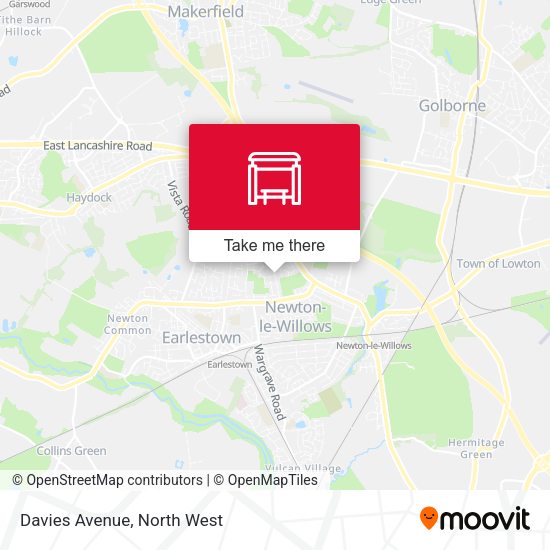 Davies Avenue map