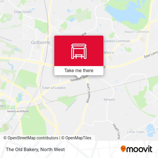 The Old Bakery map