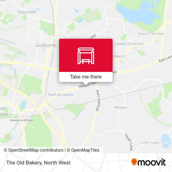 The Old Bakery map