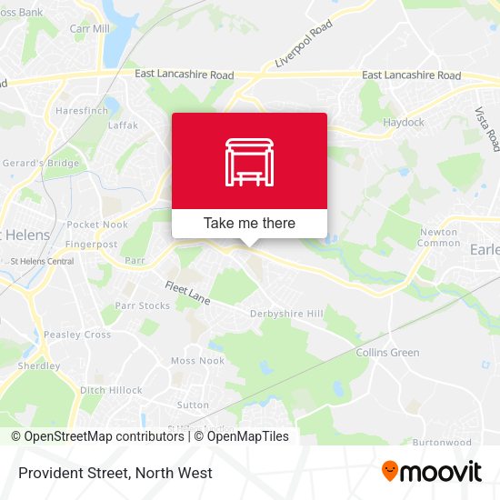 Provident Street map
