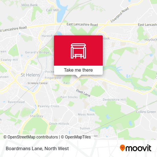 Boardmans Lane map