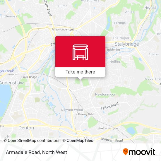 Armadale Road map