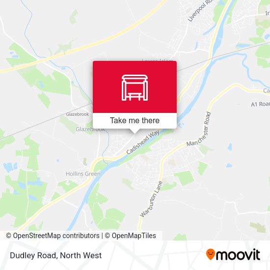 Dudley Road map