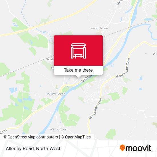 Allenby Road map