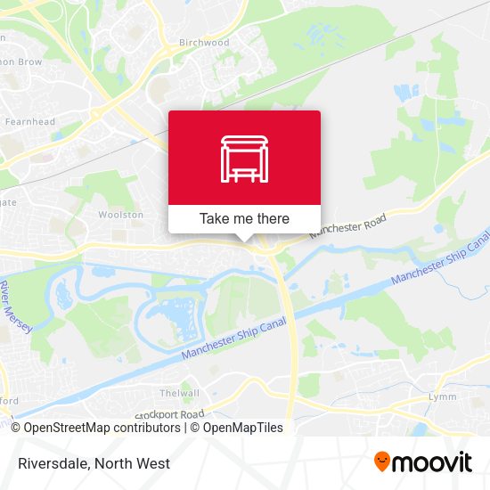 Riversdale map