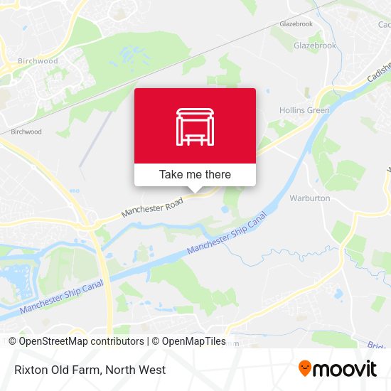 Rixton Old Farm map